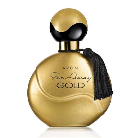 avon far away gold perfume.